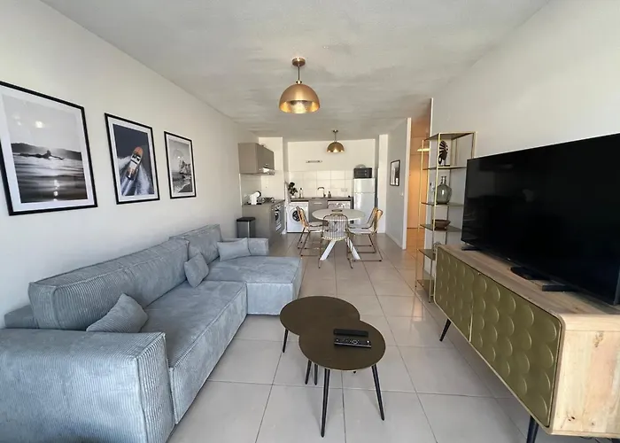 Apartment Centre Arcachon, Proche Plage, 6 Couchages, Balcon, Parking, Wifi Inclus - Fr-1-474-258