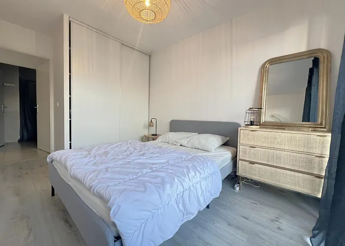Apartment Centre Arcachon, Proche Plage, 6 Couchages, Balcon, Parking, Wifi Inclus - Fr-1-474-258